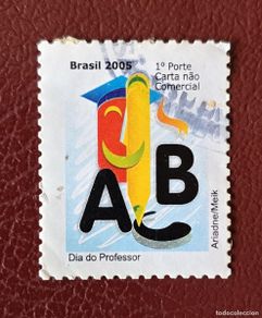 Francobolli: SELLO USADO BRASIL 2005 DIA DEL PROFESOR